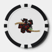 Rogue Dice Design Poker Chips (Voorkant)