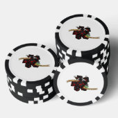 Rogue Dice Design Poker Chips (Opstapeling)