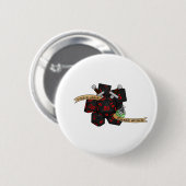 Rogue Dice Design Ronde Button 5,7 Cm (Voorkant /achterkant)