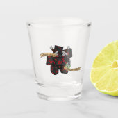 Rogue Dice Design Shot Glas (Voorkant)
