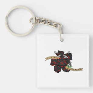 Rogue Dice Design Sleutelhanger