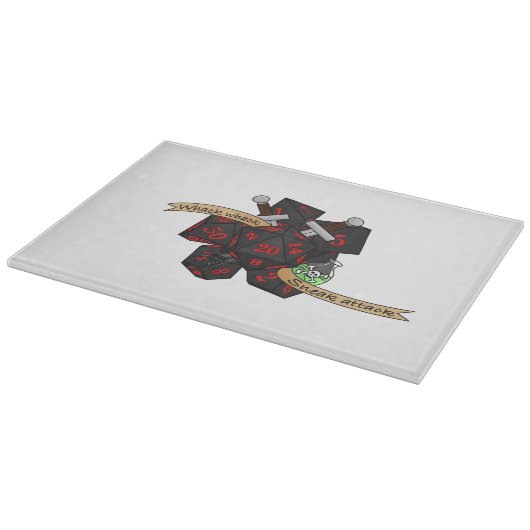 Rogue Dice Design Snijplank (Hoek)
