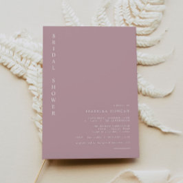 ROGUE Dusty Blush Pink Mauve Vrijgezellenfeest Kaart