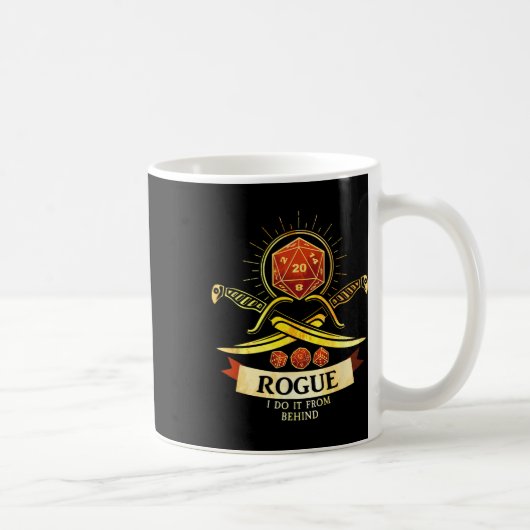 Rogue Fantasy Gamer Rpg Cl  Koffiemok (Rechts)