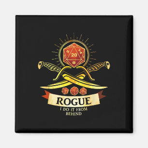 Rogue Fantasy Gamer Rpg Cl Magneet