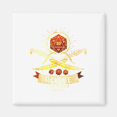 Rogue Fantasy Gamer Rpg Cl Magneet (Voorkant)