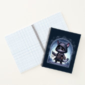 Rogue Feline Fantasy Avontuur Notitieboek (Binnen)