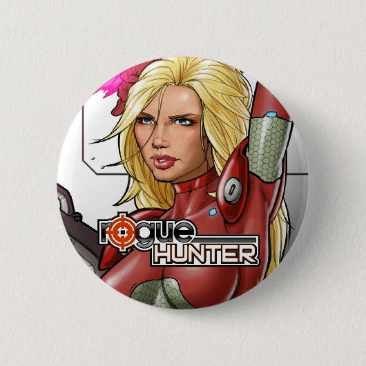 Rogue Hunter Button (Voorkant)