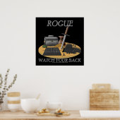 Rogue: Kijk naar je rug Poster (Keuken)