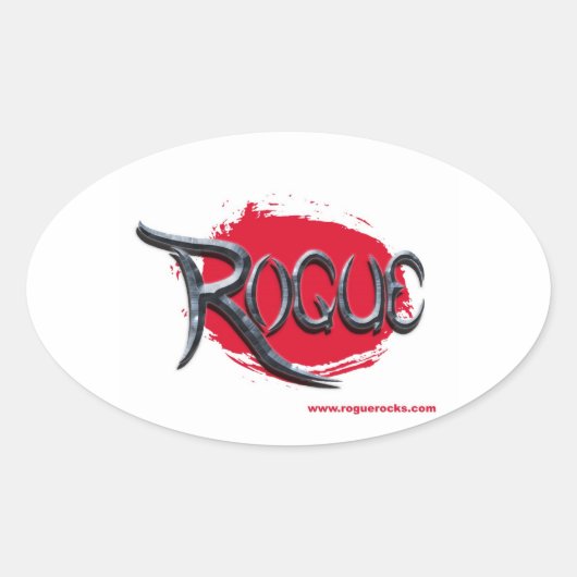 Rogue Logo Sticker (Voorkant)