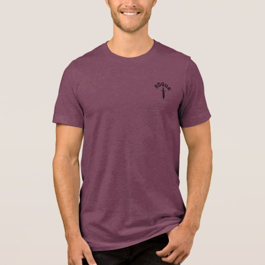 Rogue Logo Tri-Blend Shirt (Voorkant)