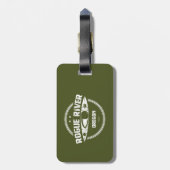 Rogue, Oregon Bagagelabel (Achterkant verticaal)