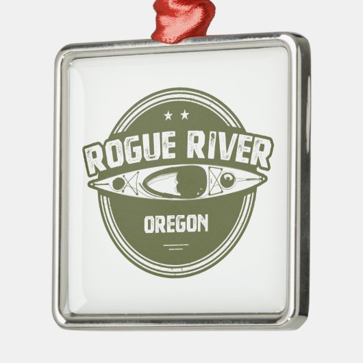 Rogue, Oregon Metalen Ornament (Links)