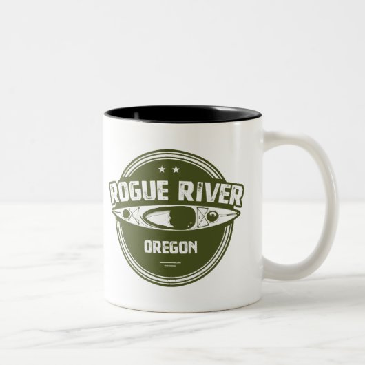 Rogue, Oregon Tweekleurige Koffiemok (Rechts)
