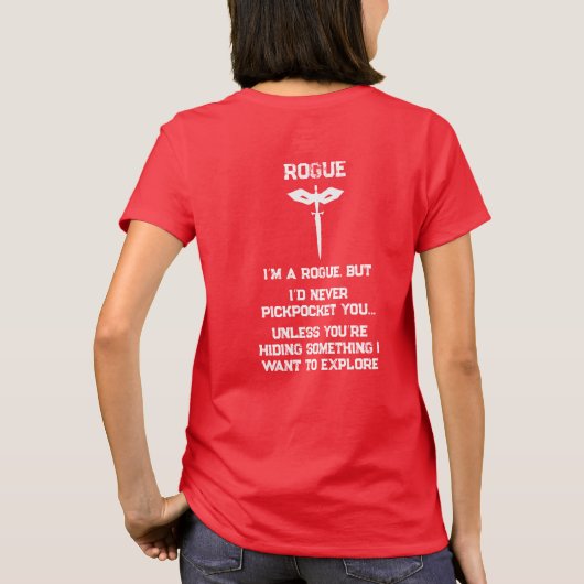 Rogue Pickpocket You T-shirt (Achterkant)