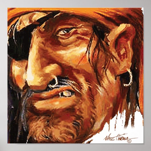 Rogue Pirate Poster (Voorkant)