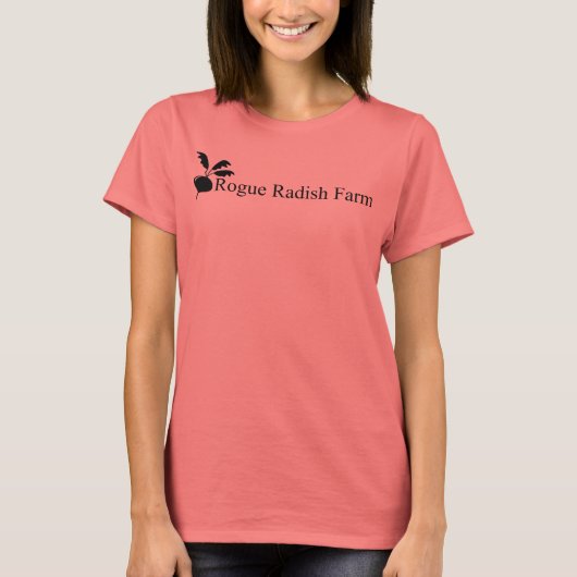 Rogue Radish Boerderij American Apparel T-shirt (Voorkant)