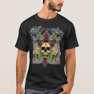 ROGUE RELIGIE TATTOO GRAFFITI T-SHIRT