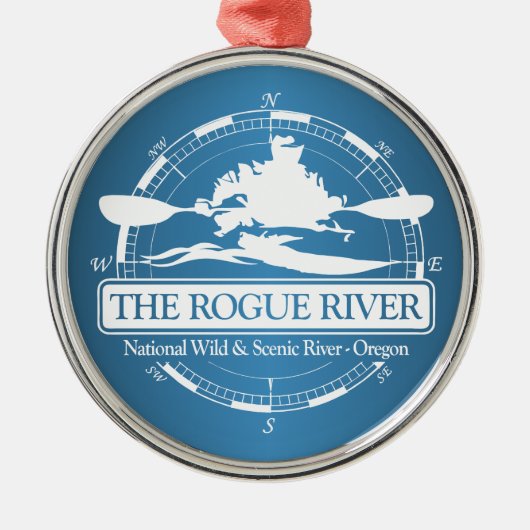 Rogue River (KC2) Metalen Ornament (Voorkant)