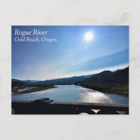 Rogue River, Oregon Briefkaart (Voorkant)