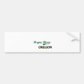 Rogue River Oregon Classic Design Bumpersticker (Voorkant)