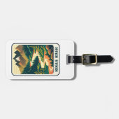 Rogue River Oregon Kleuren Bagagelabel (Voorkant horizontaal)