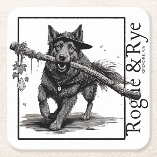 Rogue & Rye's The Druid Paper Onderzetter (Voorkant)