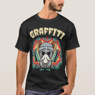 ROGUE SKULL GRAFFITI TATTOO ART T-SHIRT