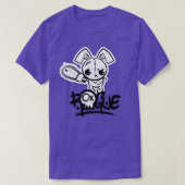 Rogue Voo Bunny Schattige Monster T-shirt (Design voorkant)