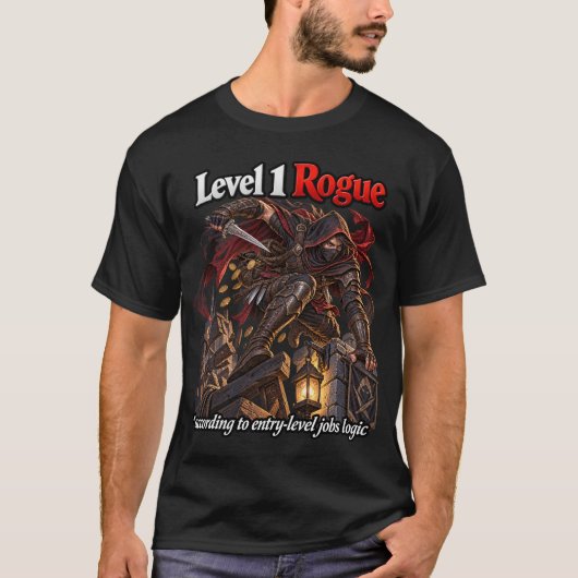 Rogue voor beginners t-shirt (Voorkant)