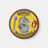 Rogue Warrior kleurmagneet Magneet (Voorkant)