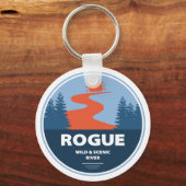 Rogue Wild en de Schilderachtig rivier Sleutelhanger (Voorkant)