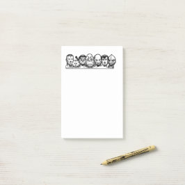 Rogue's galerie post-it® notes