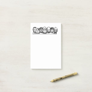 Rogue's galerie post-it® notes