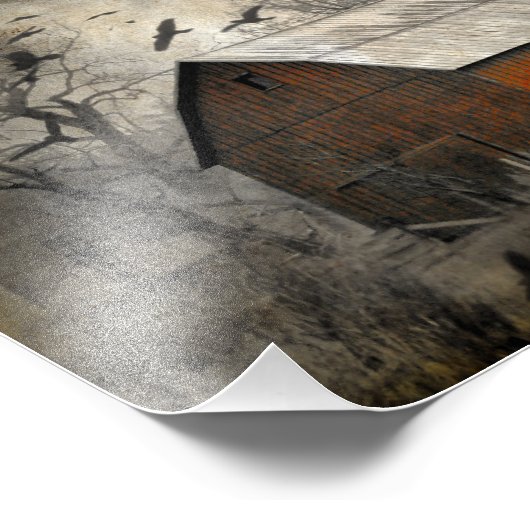 Roguish Ravens Creëer een kroonado Foto Afdruk (Hoek)