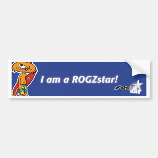 Rogzstar Bumperstickers (Voorkant)
