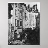 Rohan courtyard, Parijs, 1858-78 Poster (Voorkant)