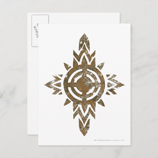 Rohan Crest Briefkaart (Voorkant / Achterkant)
