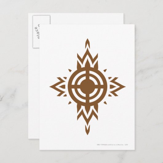 Rohan Crest Briefkaart (Voorkant / Achterkant)