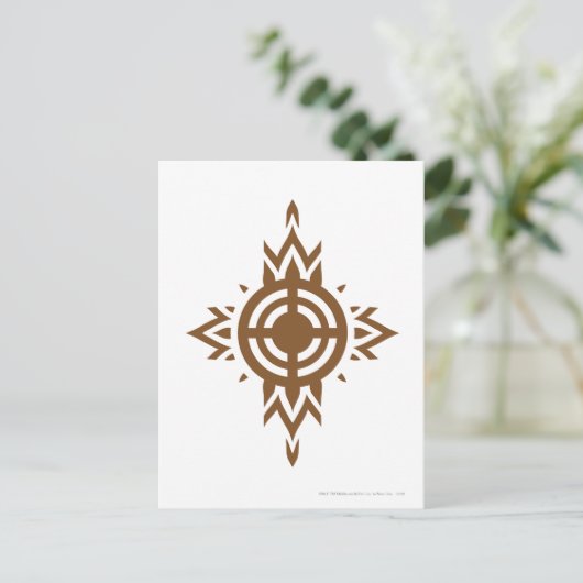 Rohan Crest Briefkaart (Staand voorkant)