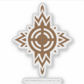 Rohan Crest Sticker (Voorkant)