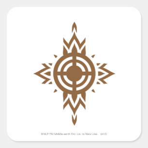 Rohan Crest Vierkante Sticker