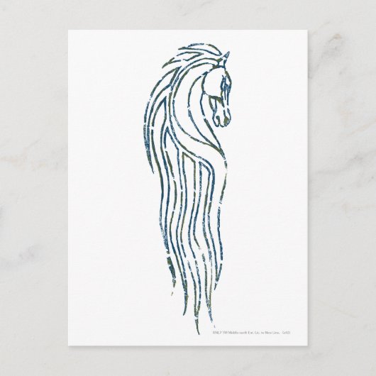 Rohan Kings Hall Banner Briefkaart (Voorkant)