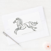 Rohan Symbol Rechthoekige Sticker (Envelop)