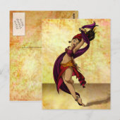 Rohesia Dancer Briefkaart (Voorkant / Achterkant)