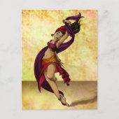 Rohesia Dancer Briefkaart (Voorkant)