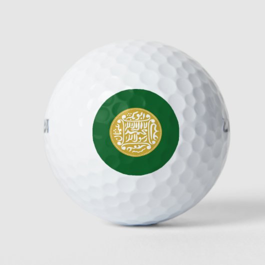 Rohingya Moslimvlag Golfballen (Voorkant)