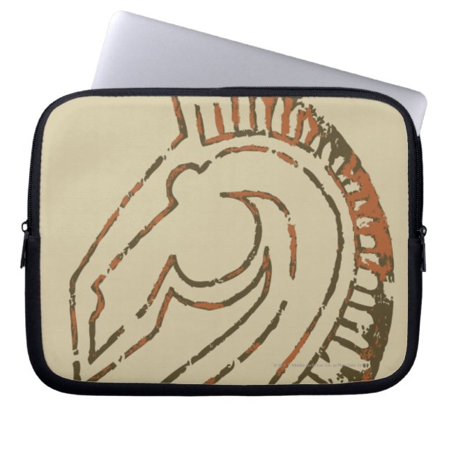 Rohirrim Flag Laptop Sleeve (Voorkant)