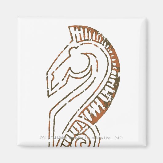 Rohirrim Flag Magneet (Voorkant)