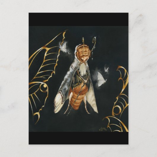 Roi des papillons briefkaart (Voorkant)